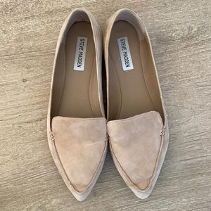 Steve Madden FEATHER CAMEL SUEDE